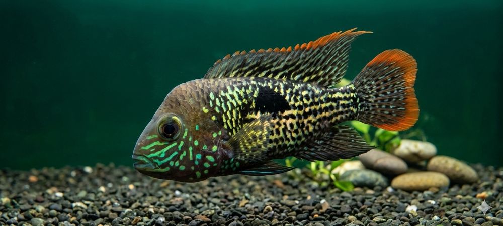 Бирюзовая Акара(самочка)