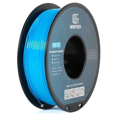 Филамент 1kg за 3d принтер Petg black Geeetech blue, brown син и светл