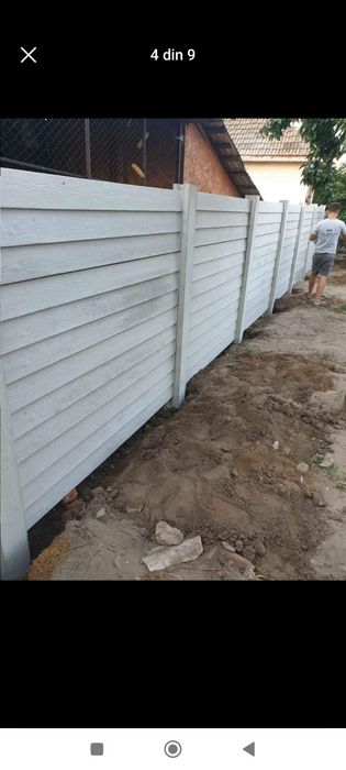 Vând gard beton armat!
