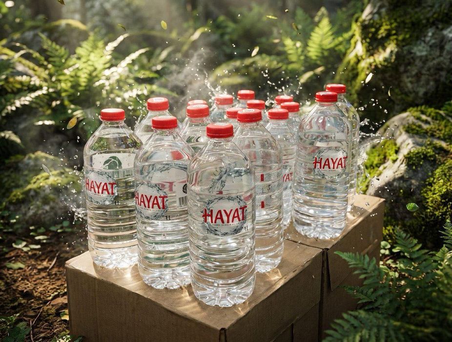 Hayat su natural mineral water Turkey