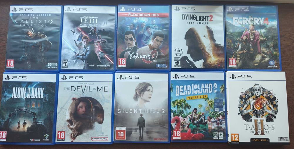Игры для ps4, ps5