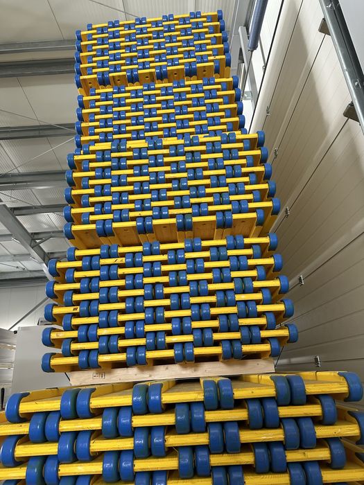 LANA IRU PU CANT ALBASTRU, Placa galbena pentru cofraje, Tip doka