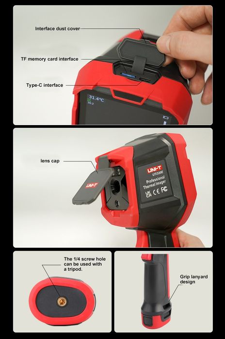 Тепловизор UTi 320E инфракрасный teplovizor infrakrasniy