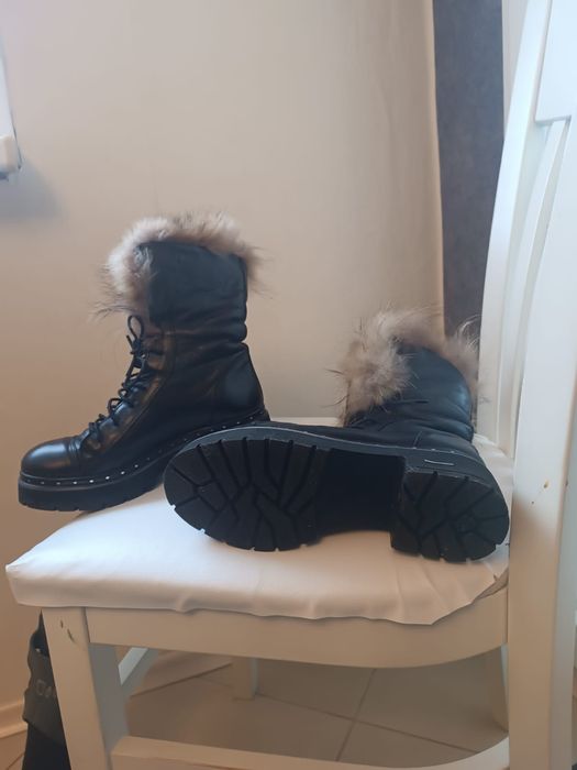 Дамски боти естествена кожа