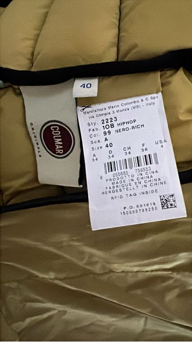 Geaca puf Colmar marimea S mari