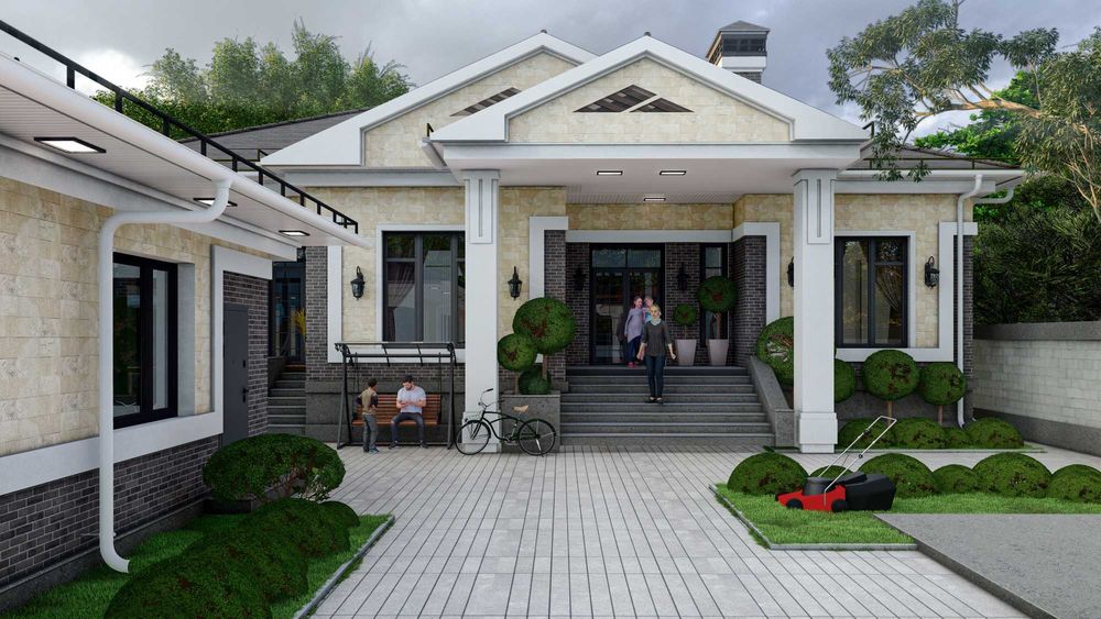 Архитектор-проектировщик, Дизайнер, Эскизный проект, Рабочий проект