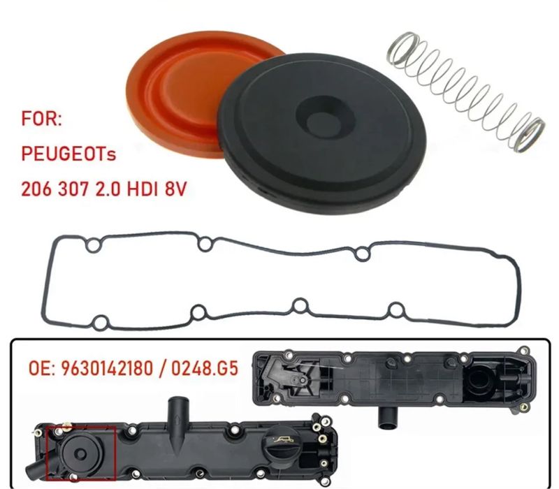 Supapa Valva Pcv Membrana Capac Tacheti Fiat Alfa Romeo Opel 1.9 Cdti