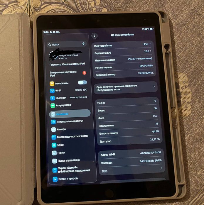 Планшет Ipad 9 th