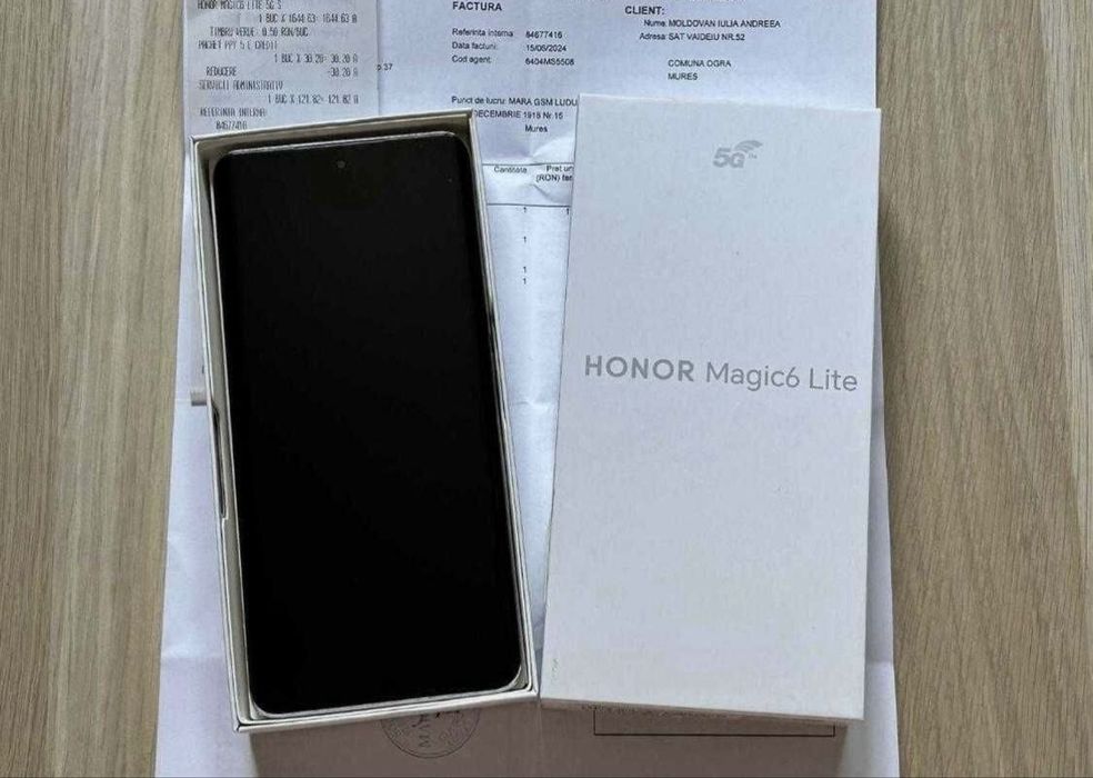 Honor 200 5G Black; Nou; Garantie Orange