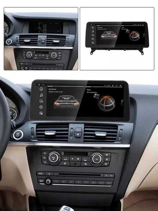 Navigatie Android BMW F10 F30 X3 F25 X4 F26 X1 F48 E90 E60 E82 Carplay Android Auto