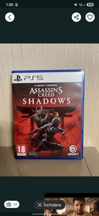 Assassin's creed shadows Ps5