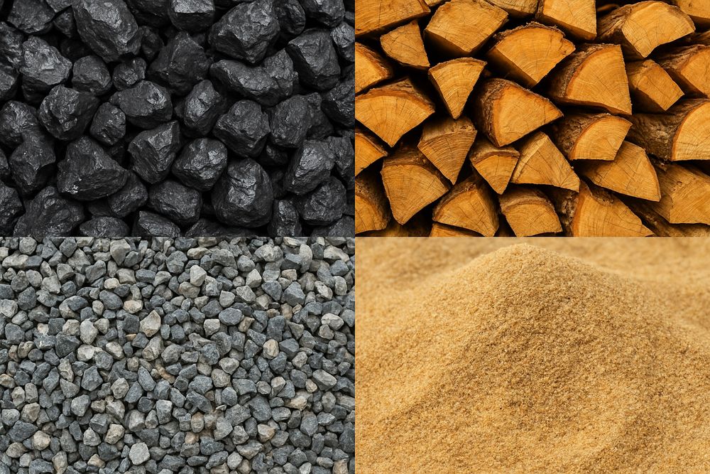 Уголь, дрова, песок, гравий – всегда в наличии, звоните!