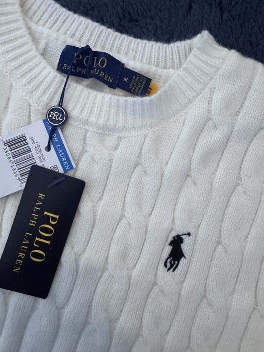 Pulover Polo Ralph Lauren Alb