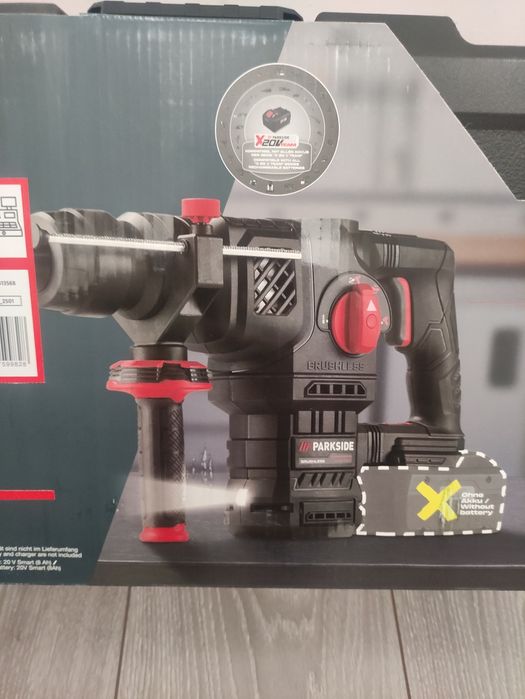 Rotopercutor 5,8 Jouli Parkside Performance pe acumulator de 20 V