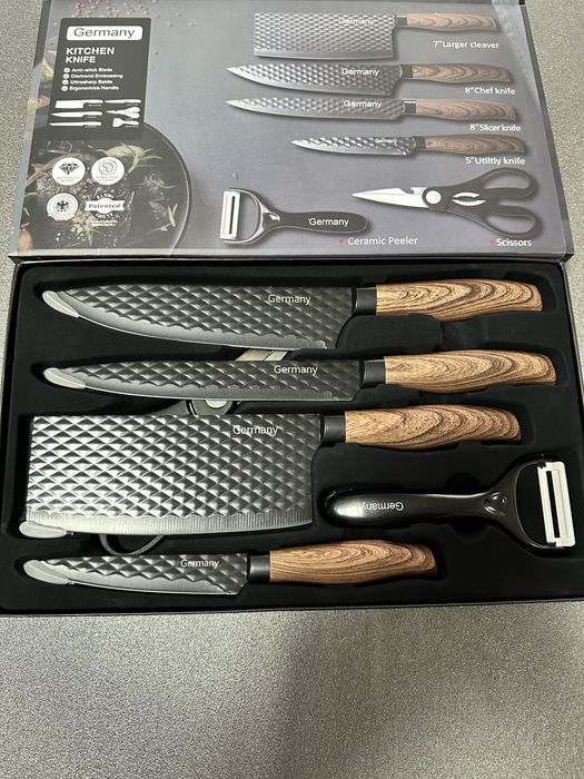 Комплект кухненски ножове 6 части