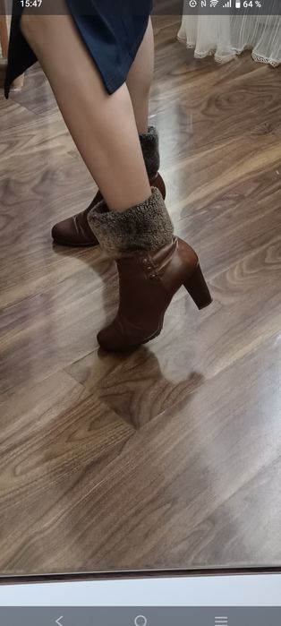 Продам зимние полусапожки