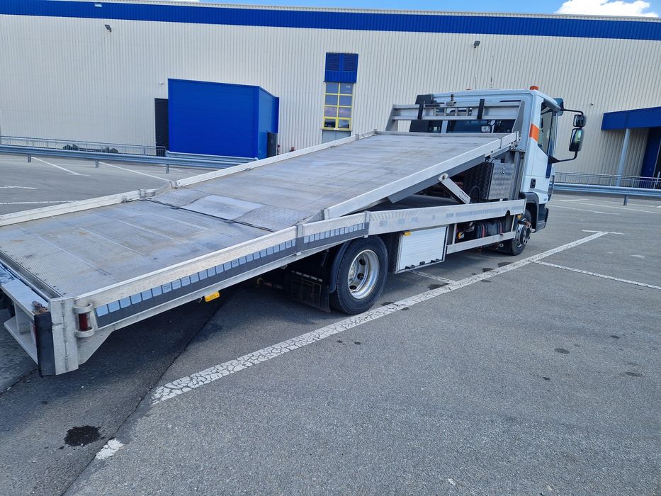 Transportor, Platforma 2 pozitii Iveco Eurocargo  7,5, 253500 km.