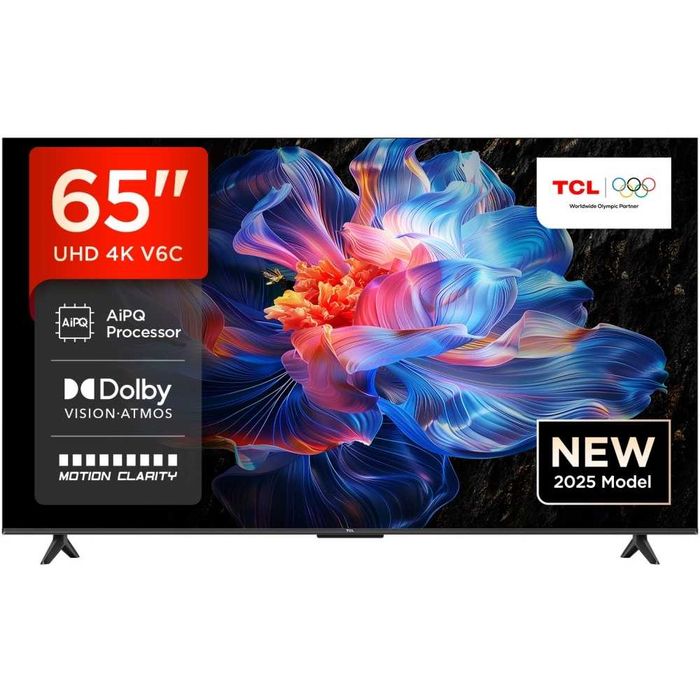 Телевизор NEW TCL 65V6C 4K Google TV голосовой +ДОСТАВКА!
