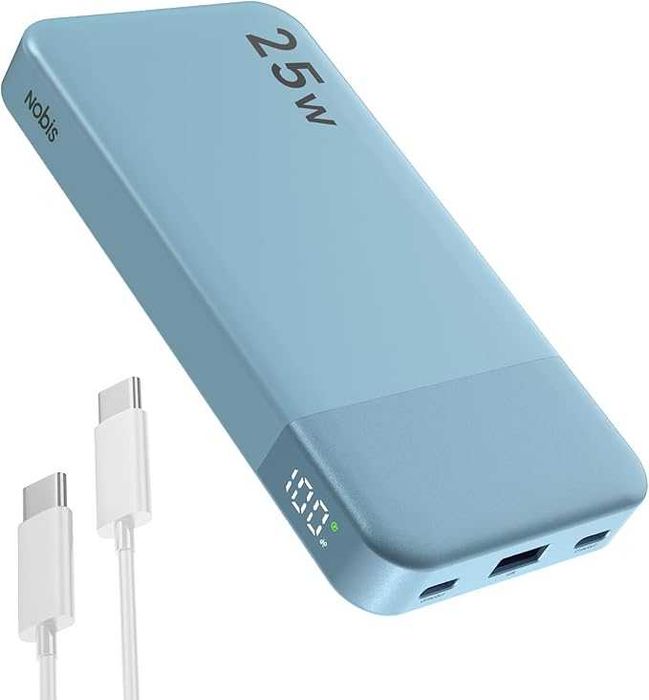 Nobis Power Bank 10000mha / Преносима Батерия - Нова