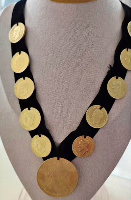 Vand monede placte cu aur de 24k Franc Iosef 4 ducat , 1/1 cu cele ori