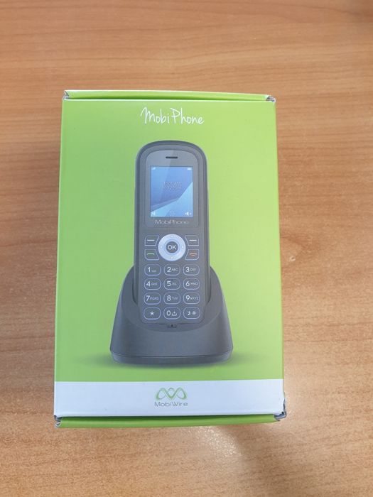 Telefon fix fara fir MobiWire MobiPhone 3G, Negru
