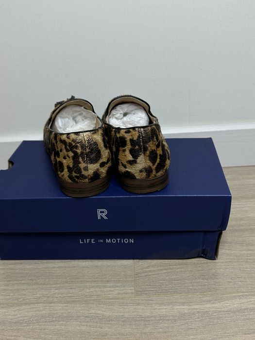 Лоферы Rockport с леопардовым принтом