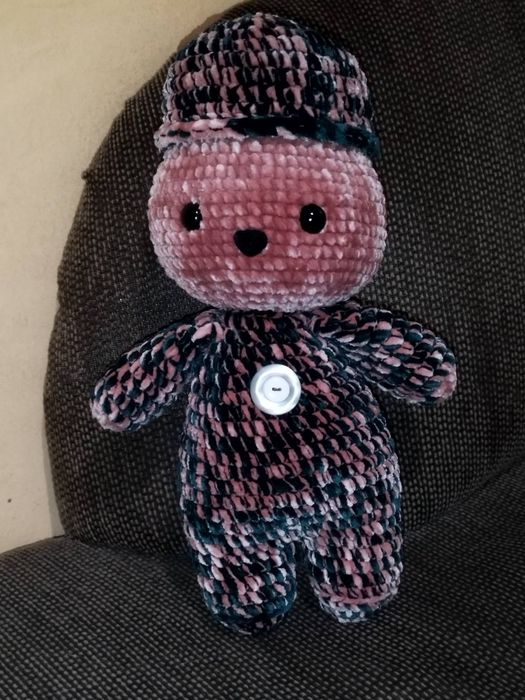 Плетени играчки с пухена прежда