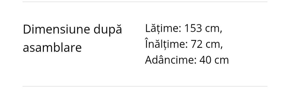 Comoda cu 6 sertare
