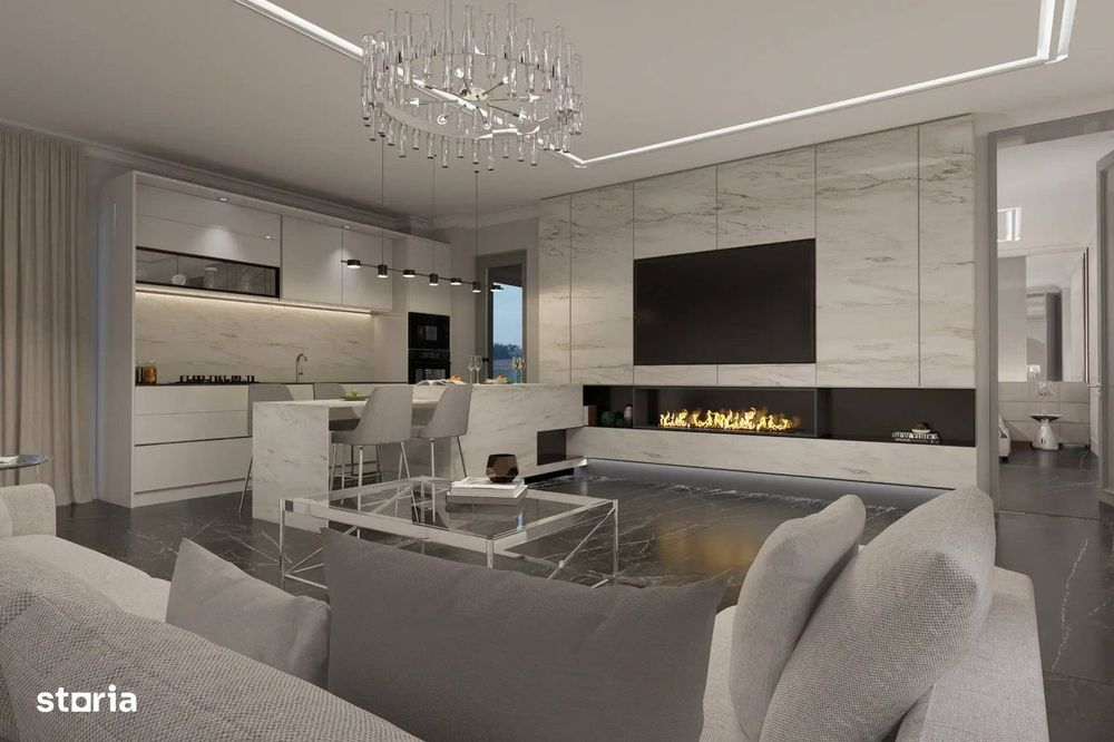 Apartament Modern 2 Camere cu Dormitor Uriaș de 21 mp