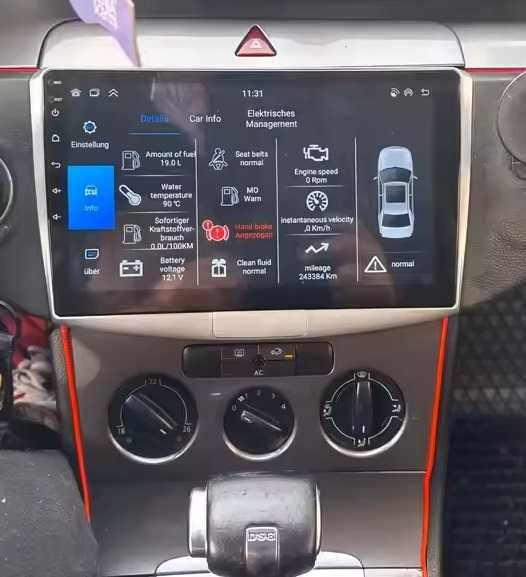Мултимедия Android навигация за Volkswagen Passat B7