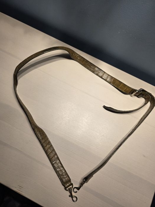 Сумка из настоящей крокодильей кожи