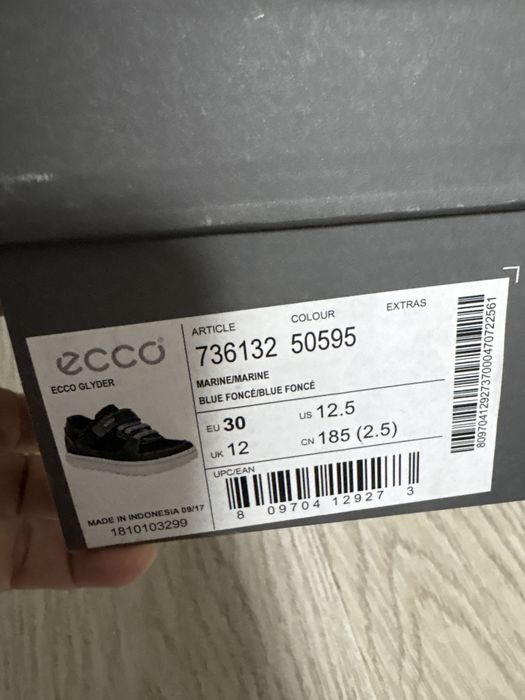 Кроссовки ecco размер 30