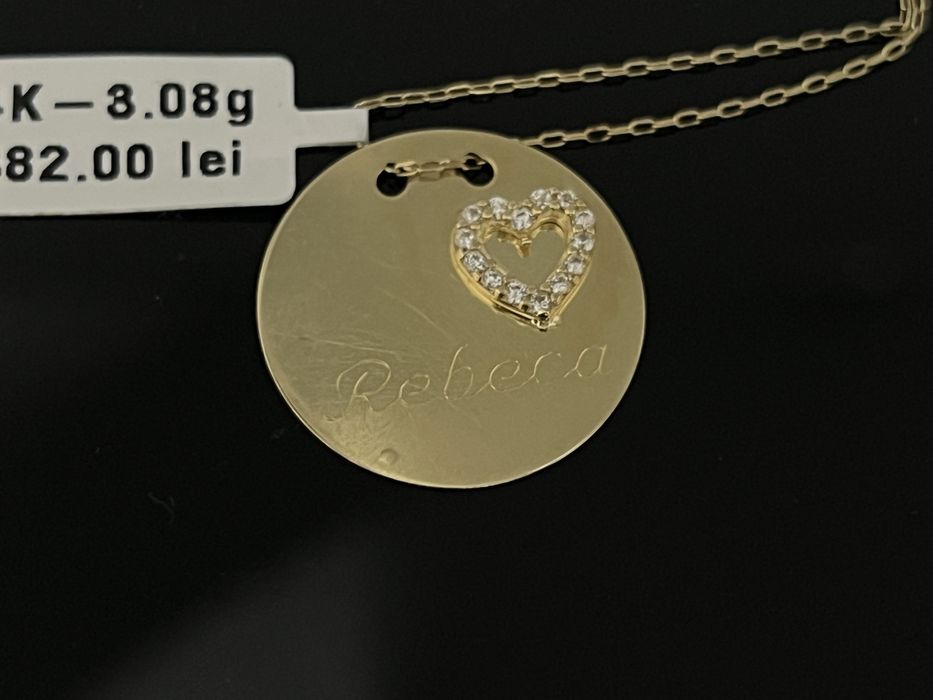 Bijuteria Royal CB : Lant Rebeca aur 14k 585  3,08 gr