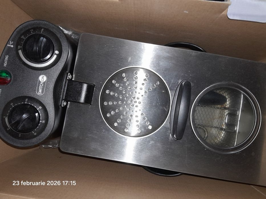 Friteoza cu ulei pentru cartofi prăjiți