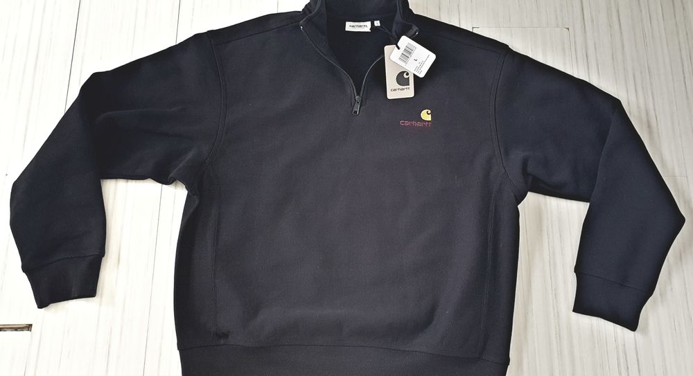 Carhartt Half Zip Sweatshirt L НОВО! ОРИГИНАЛ! Мъжкa Блуза - Суитшърт
