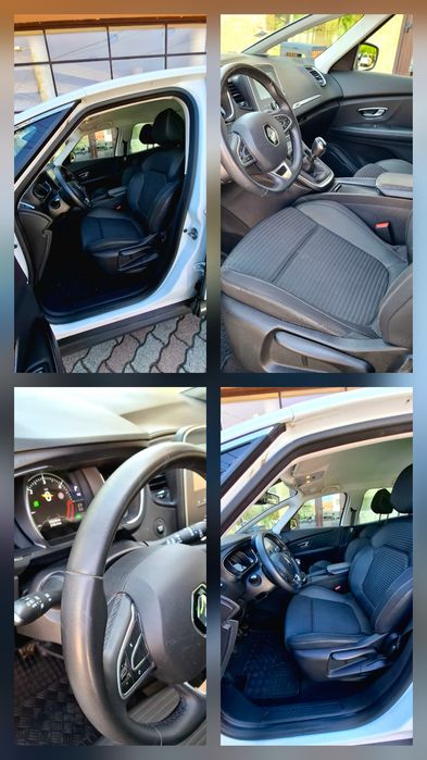 Vând Renault Grande Scenic IV 1750cm³,120cp,fabr.2021,7 lucuri, euro6