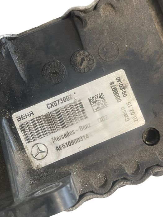 Radiator Intercooler Mercedes-Benz C-Class W205 2013 - > 2.2Cdi A65109