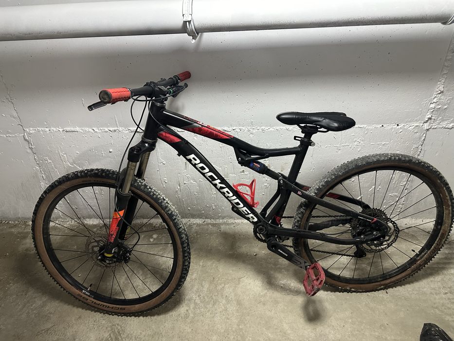 Bicicleta full suspension rockrider 540s