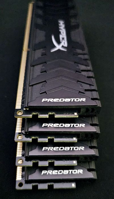 16GB RAM / 32RB RAM Predator Hyper X Black