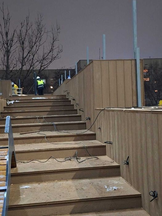 Монтаж Терасной доски