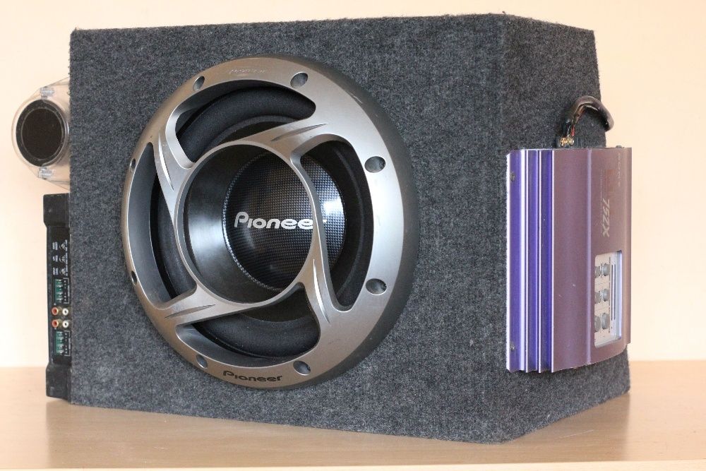 Pioneer 12'' 1200 Watt Max Subwoofer in MDF Case+ Sony 752x+ JBL