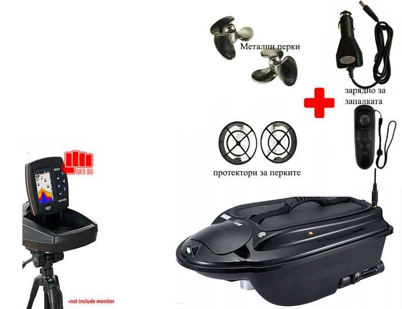 Нов с гаранция Сонар за лодка за захранка LUCKY FF918 CWL