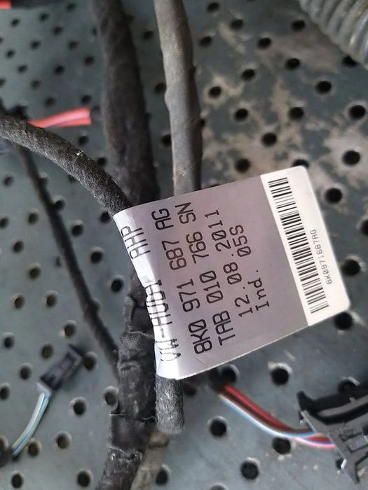 Cablaj instalatie electrica usa stanga spate audi a4 b8 8k 8k0971687ag