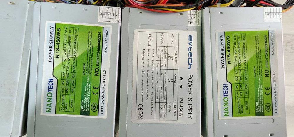 Блок питания от компьютеров б/у. 400W-450W