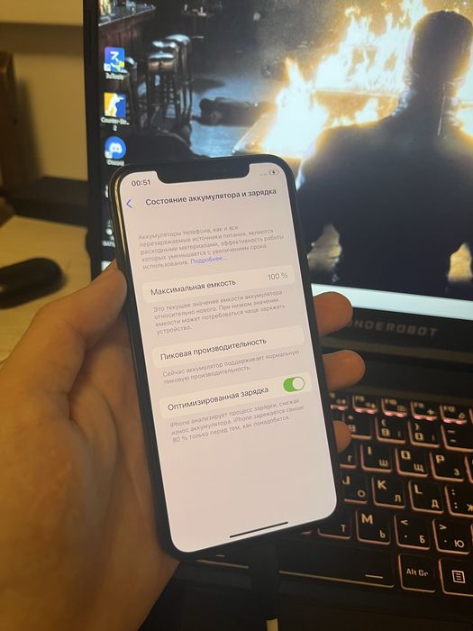 Продам Iphone X на 64