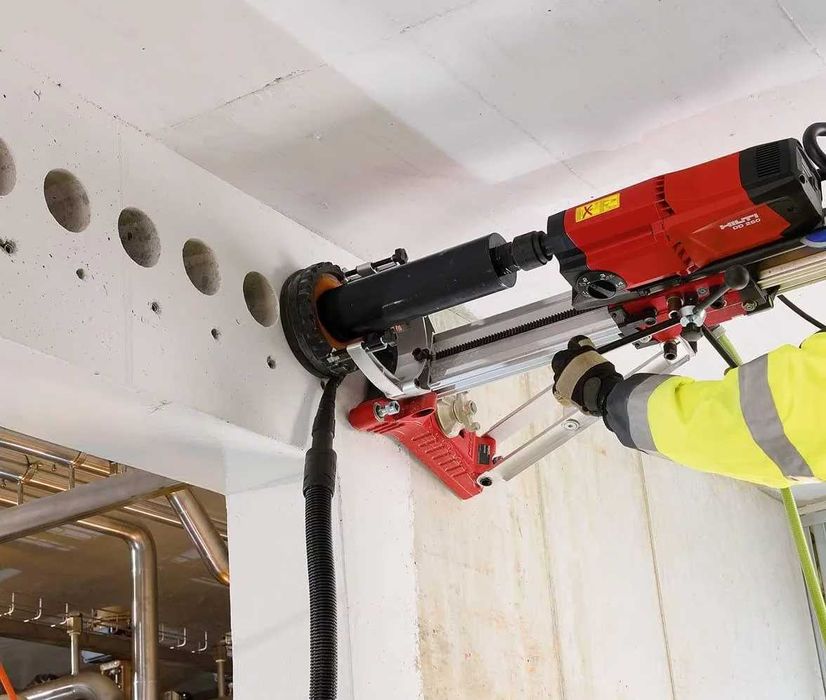 Алмазное сверление стен