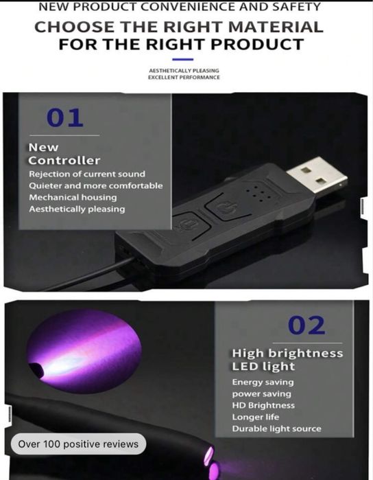 Интериорно лед ленти/амбиентно осветление за кола с bluetooth и USB