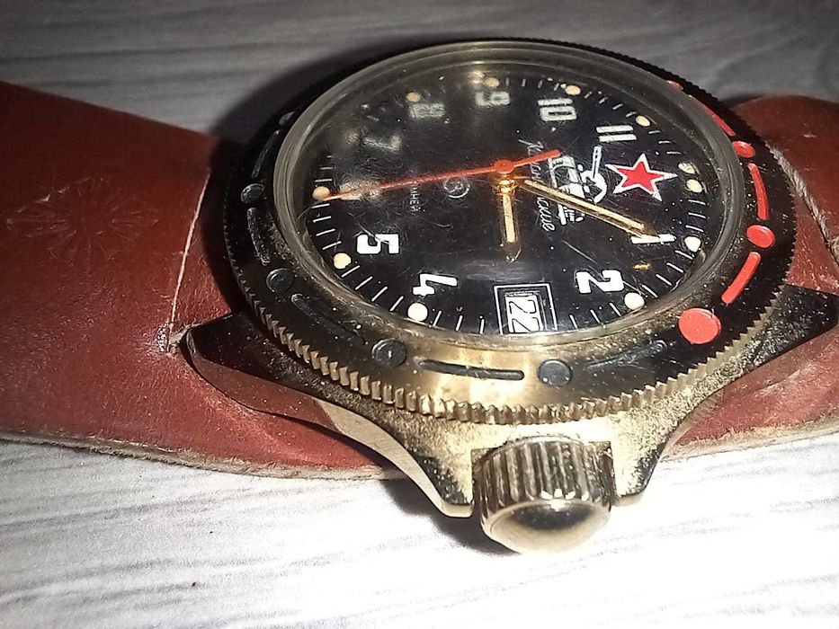 Ceas rusesc, rar, colectie, Vostok Komandirskie, perfect functional !