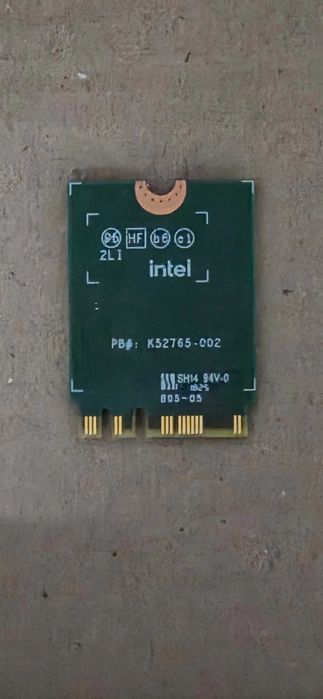 Intel AX210NGW cu antene si placa metalica