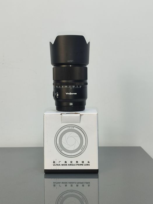 Yongnou 56mm f1.4 sony e-mount aps-c. Объектив для кроп камера сони.
